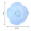 BalsaCircle4Pieces12" Roses artificielles blanches géantes Décor mural Fête 7