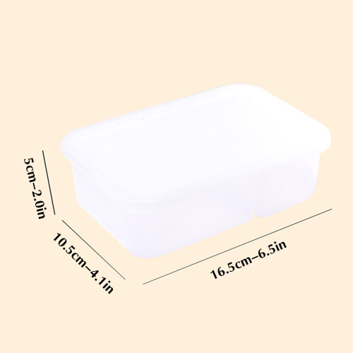Fresh Produce Storage Box with Removable Tray, 16.5 x 10.5 2
