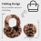 Γυναικεία χειμωνιάτικα ωτοασπίδες Faux Fur ζεστά ωτοασπίδες για κορίτσια βελούδινα 2
