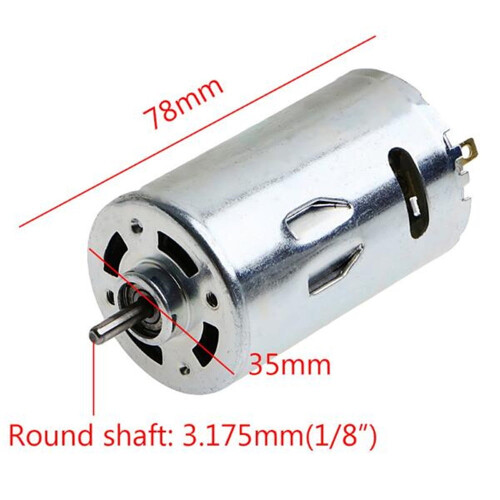Τόρνος DC12V-36V 555Motor με μικροσκοπικό τσοκ τρυπανιού χειρός και βάση στήριξης Σετ 2