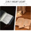 Lampe de lecture LED rechargeable avec 3 modes de couleur, intensité variable, 6