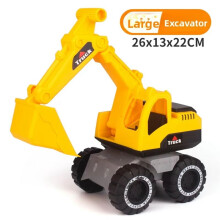 Large Size Toy Engineering Vehicle Set for Children Inertial Soil Excavator Anti-Colion Sand Loading Unloading