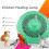 Pet  Heating Lamp Temperature Control Air Warming Remote-Control Lamp Heating Poultry Brooding Incubator EU Plug 1