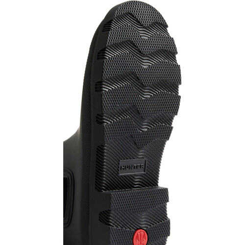 Hunter (, ) Hunter Downpour Rubber Black Wellington Boots 1