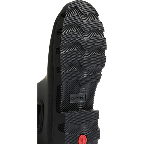 Hunter (, ) Hunter Downpour Rubber Black Wellington Boots 1