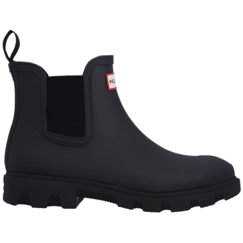 Hunter (, ) Hunter Downpour Rubber Black Wellington Boots 2