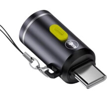 Type C Flashlight Small LED Illumination for Easy Portability LED Torches Camping Torch Light for Travel Use A
