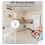 Tuya Zigbee Temperature Humidity Sensor  Life Remote Monitor for  Home Workwith Tuya Zigbee Hub 2