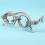 1pc Optometry Trial Lens Frame Ophthalmic Instrument Fixed PD Option,PD64 2