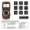 BTMETER BT-770S Multimeter Manual Ranging Electric Meter, for AC  Volt Amp Ohm Capacitance Frequency with Continuity Tester 6