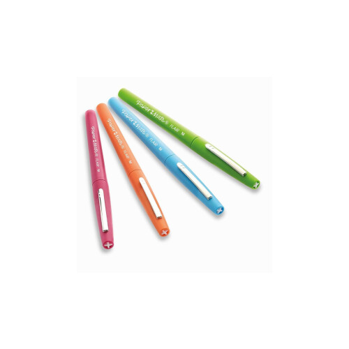 Paper Mate PAPERMATE Felt-Tip Pen 0.7 mm Medium Tip Assorted x 8 1