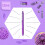 Pentel Pentel iZee Retractable 1.0mm Ballpoint - Violet Ink - Pack of 12 4