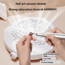 Nail Remover Dust Collector Silent High Suction Plug-in Model Nail Polisher Vacuum Cleaner Vacuum Fan Dust Collector US