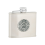 Scottish Celtic Knot Thistle Clan Crest 4oz Pewter Drinks Hip Flask With Funnel 1