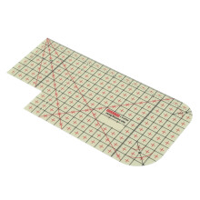 HR2010 Règle d’ourlet en résine de 5 cm, résistante à la chaleur, pour couture
