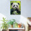 Panda Bamboo Forest Canvas Wall Art 12x16 in 5