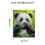Panda Bamboo Forest Canvas Wall Art 12x16 in 3