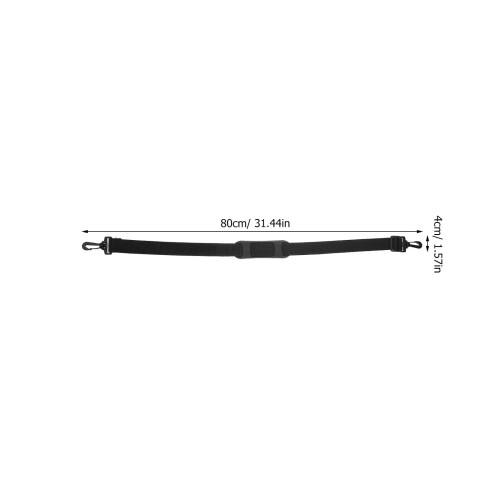 Bandoulière pour violon noire, réglable, résistante et imperméable 1