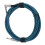 Cable de guitarra de 6,5 mm de ángulo recto a recto, 3 m, azul 7