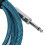 Cable de guitarra de 6,5 mm de ángulo recto a recto, 3 m, azul 8