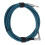 Cable de guitarra de 6,5 mm de ángulo recto a recto, 3 m, azul 11