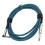 Cable de guitarra de 6,5 mm de ángulo recto a recto, 3 m, azul 12