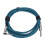 Cable de guitarra de nylon de 6,5 mm, 3 m, ángulo recto, azul 1