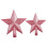 2-Piece Pink Glitter Star Tree Topper, 15 cm 4