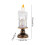 Flameless Snowball Candle 16cm Rotating Water Glitter LED 2