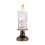 Flameless Snowball Candle 16cm Rotating Water Glitter LED 3