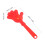 Rote ABS-Handklappern – 10er-Pack 2
