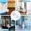 Πλαστική βρύση 2 τεμαχίων για διανομή ποτών, αποφυγή εγκαυμάτων, εύκολη 7