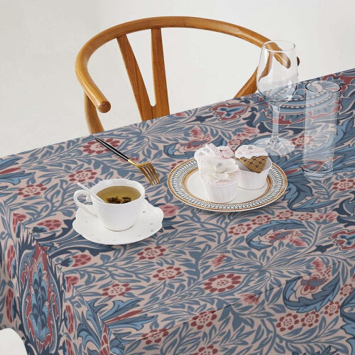 Bohemian Floral Tablecloth 60x102 in Polyester 1