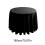 Black Polyester Round Tablecloth 180cm 3