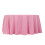 BalsaCircle 120" Pink Round Polyester Tablecloth 2