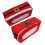 Red Christmas Tissue Box Cover – Fabric Decorative Case 4