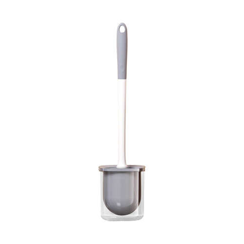Scopa per WC a parete con manico lungo e base rotonda 1