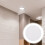20 stk. værktøjsdiffusor downlight diffusionsplade 7,70 x 7,70 x 0,10 cm hvid 4