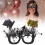 Silvester-Haarreif mit Glitzerbrille (1 Stück) 2
