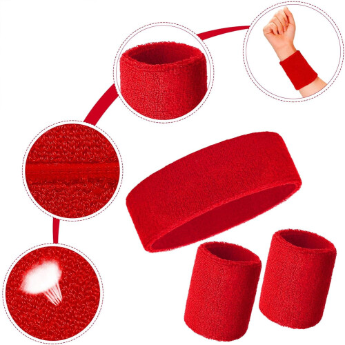 Σετ Αθλητικών Ζωνών Φόρμας Neon από Terry Cloth, 6 τεμάχια 2