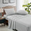 Twin Flat Sheets Pack of 6 Microfiber OEKO-TEX Certified 3
