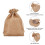 Burlap Gift Bags with Drawstring 9–18 x 7–13 cm 18 pcs 4