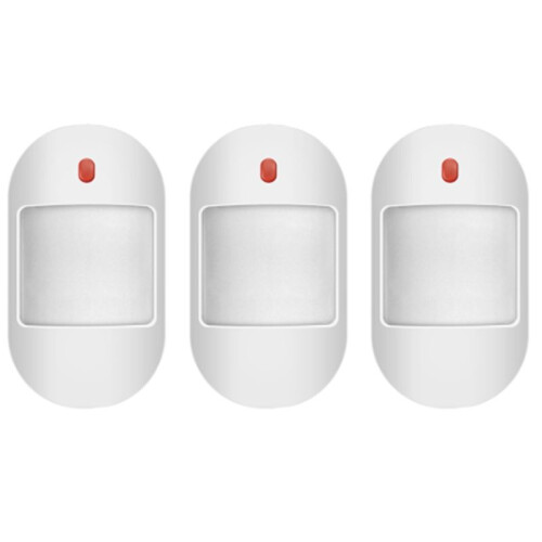 3pcs Enhanced Wireless PIR Motion Sensor Alarm Detector 433MHz Wireless Infrared Detector