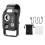 200X Magnification Microscope Lens Mobile LED Light Micro-Type Pocket Macro Lens for Ios Android All Smartphones,Black 1