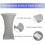 Stretch Spandex Cocktail Table Cover – Light Grey, Fits 2