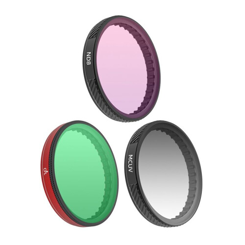 Lens Filter Set for  OSMO Action 5 Pro/4/3- MCUV CPL ND8 Adjustable Filters Action Camera Accessories