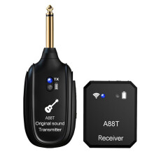 Neues A88T Kabelloses Gitarrensystem, E-Gitarren-Tonabnehmer, Audio-Sender und Empfänger für E-Gitarre, Bass, Violine, Gitarre
