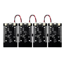 NM-Bot-Chain NMMiner Lucky BTC Solo Loterij Miner 120KH/S Hogere Nerdminer V2 ESP32S3 Chain One By One Laag Vermogen 4 Stuks