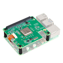 Dla Raspberry Pi 5 AI HAT+ Expansion Board Kit, 13Tops Artificial Intelligence Module AI HAT