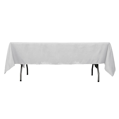 Premium Polyester Rectangular Tablecloth 60 x 102 in 1